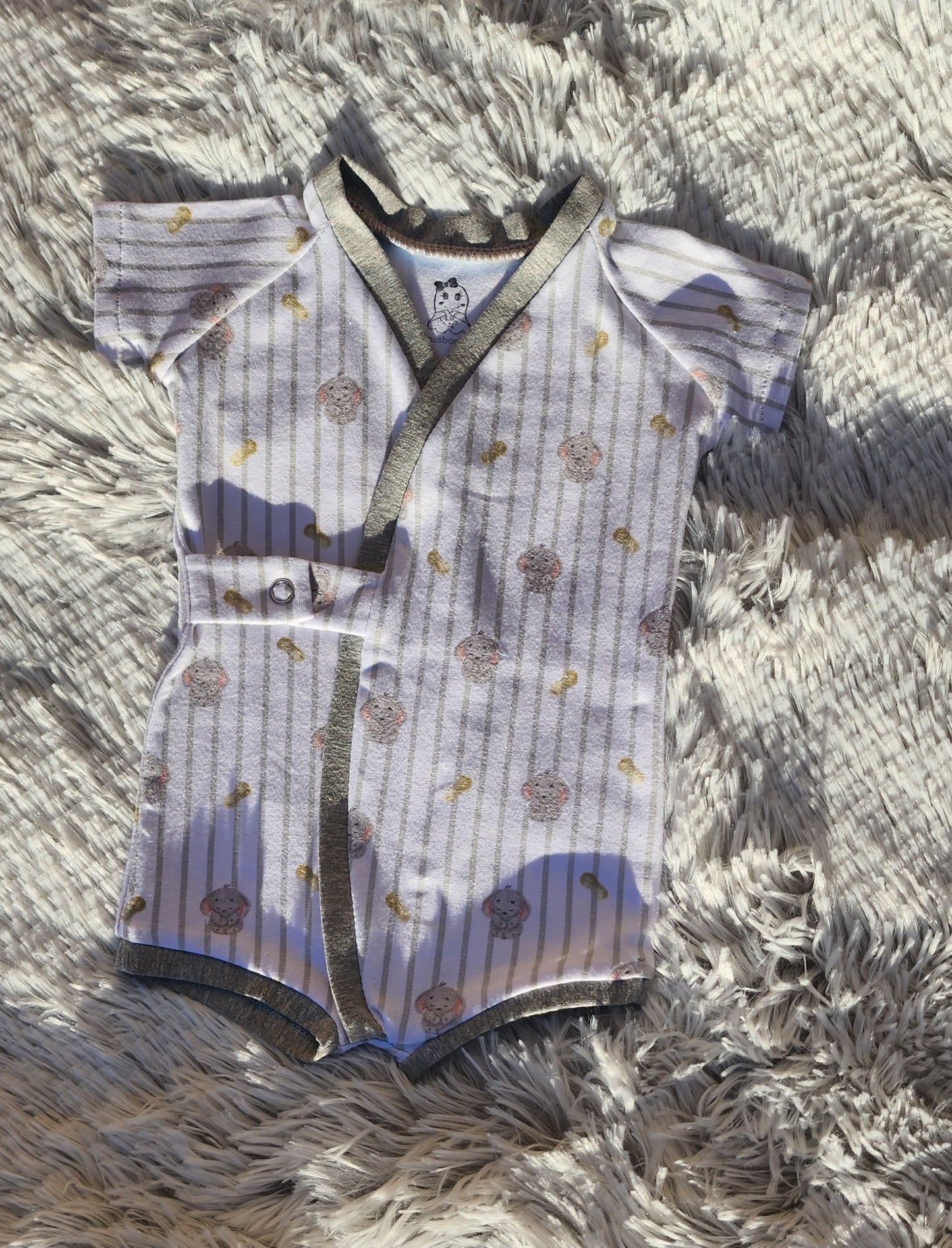 Baby Elephant River Romper