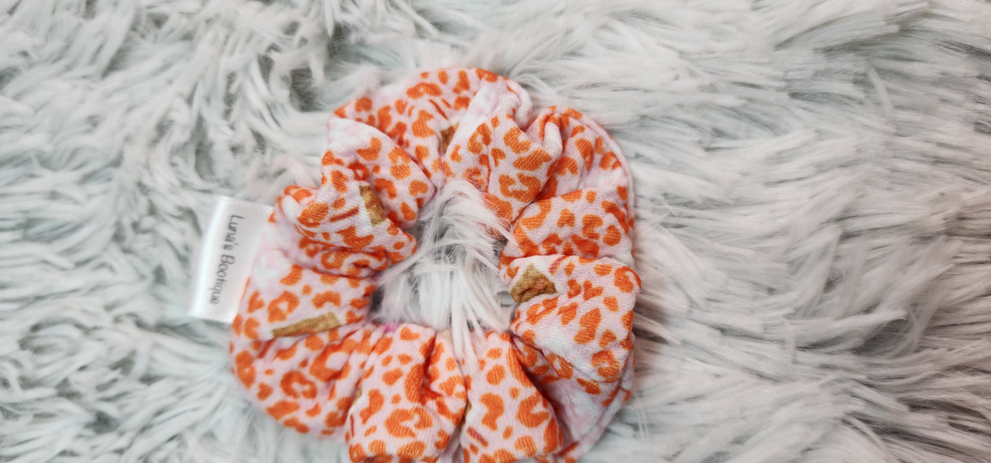 DD Coffee & Donut Scrunchie