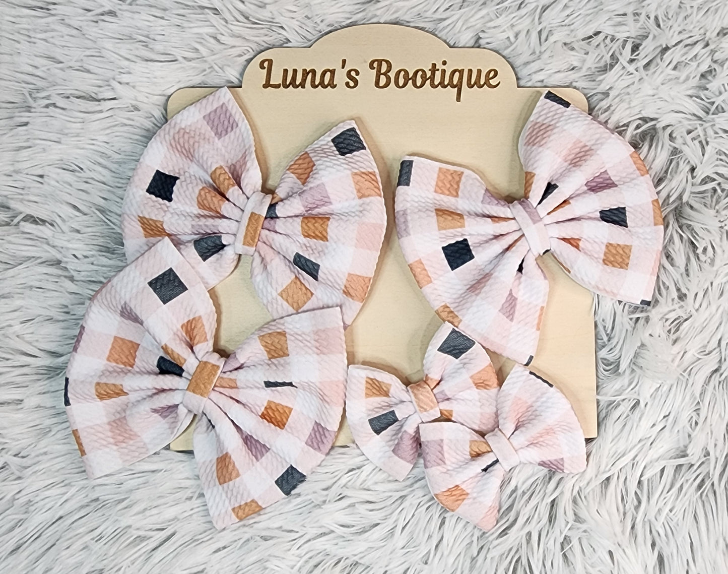 Cozy Plaid Piggies
