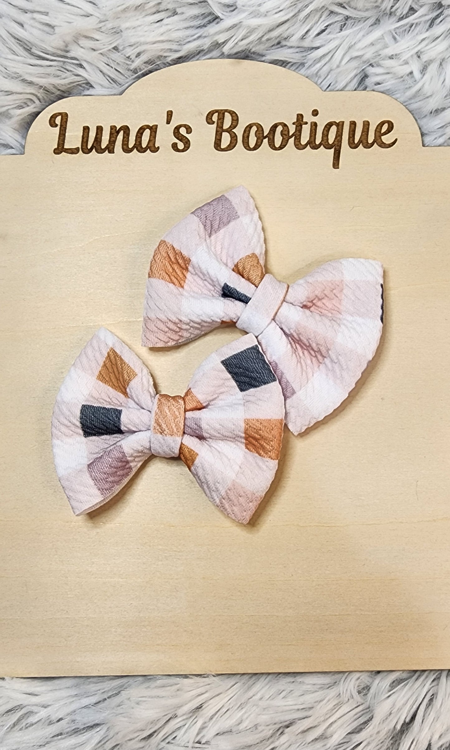 Cozy Plaid Piggies