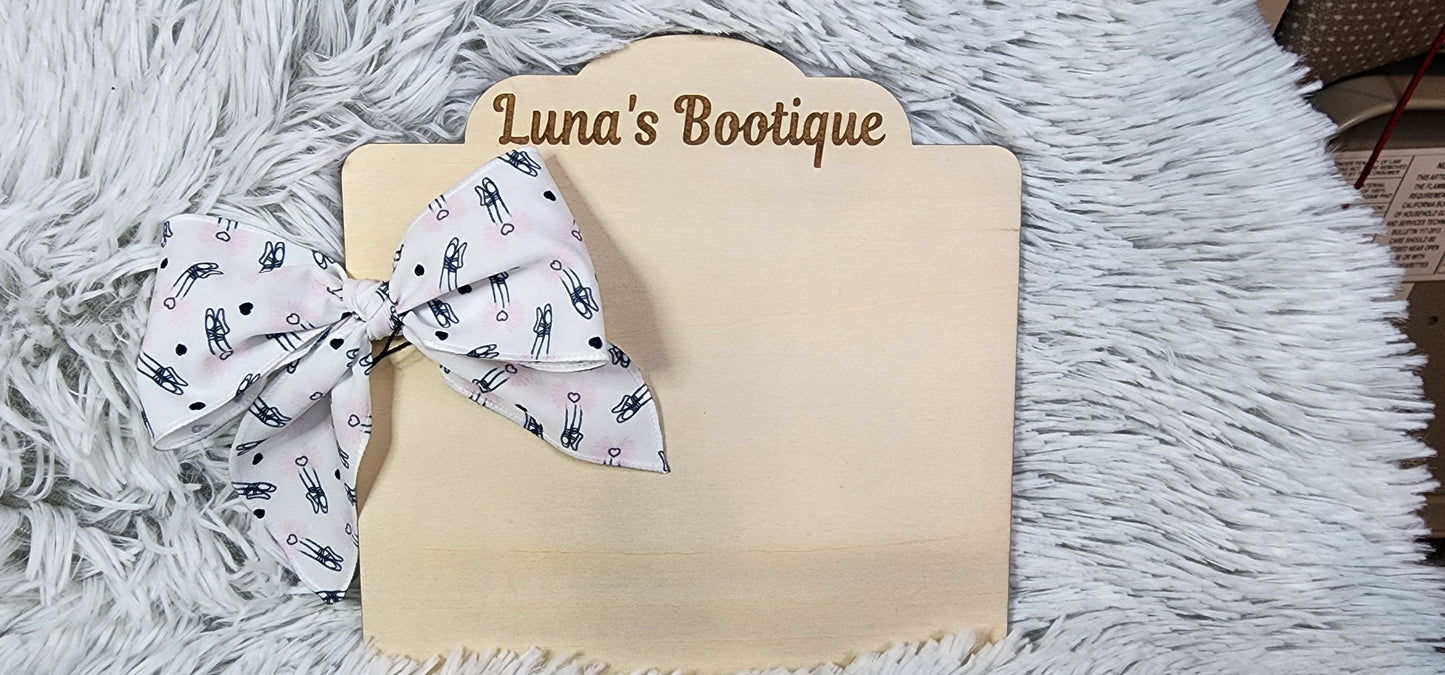 Pointes & TuTus Sailor Bow