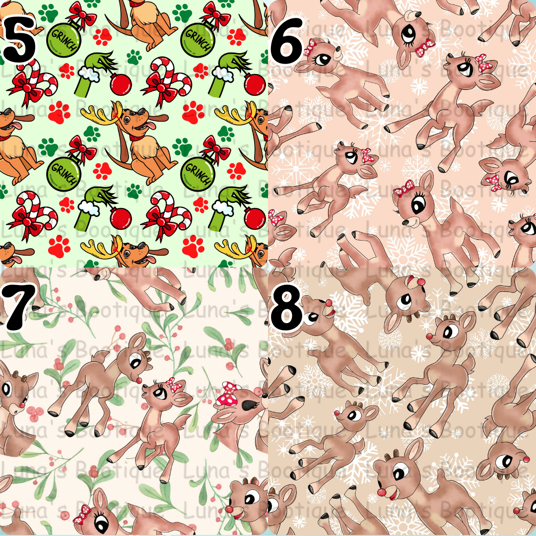Custom Holiday PJs & Lounge Sets – Natural Fabric Pre-Order | Luna’s Bootique