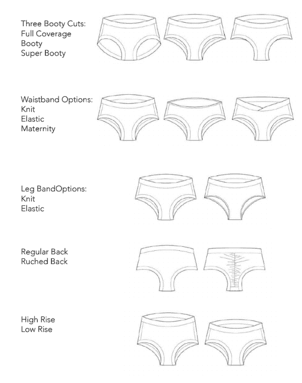 Charmed Booties: Women's Brief