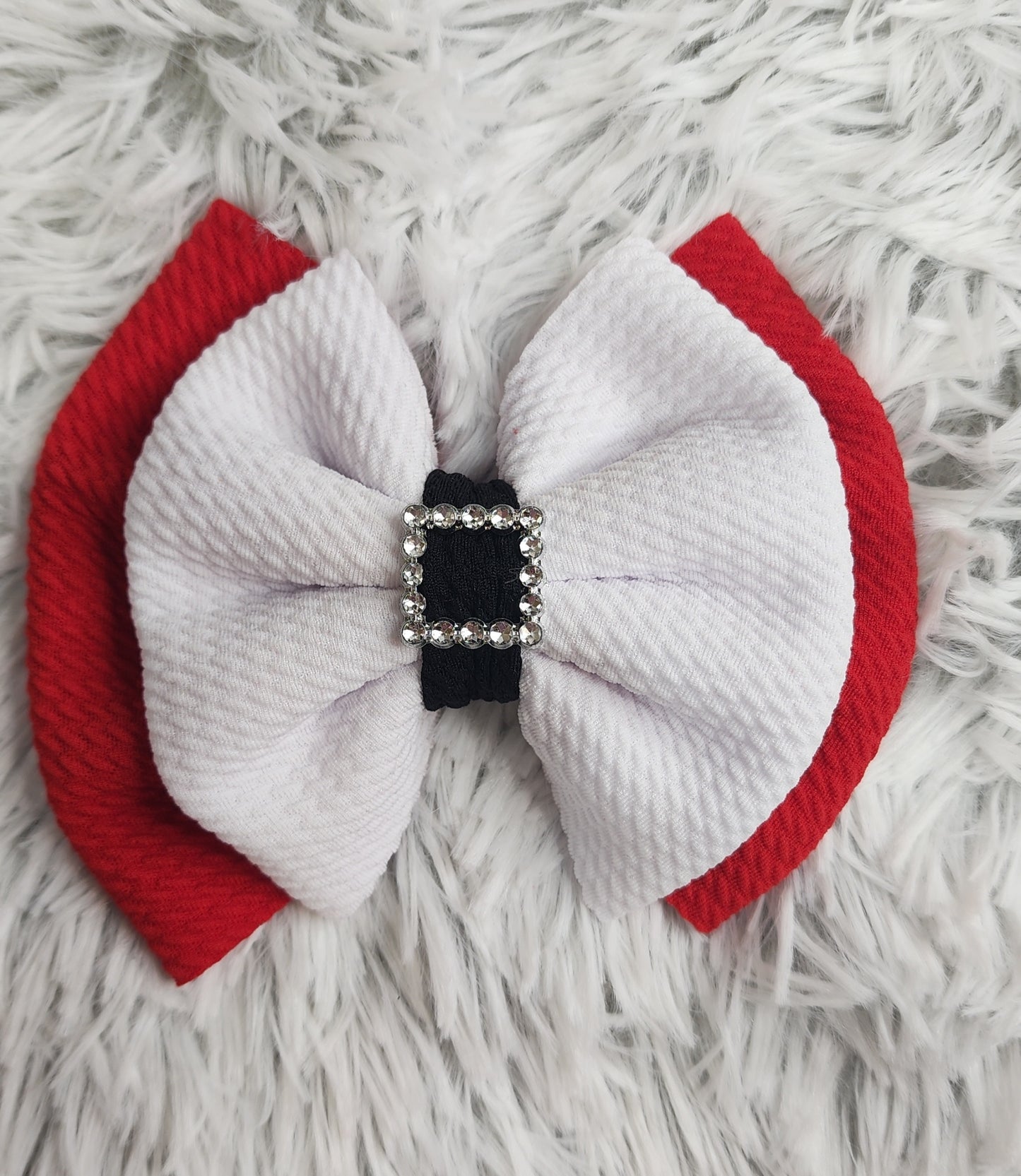 Santa Bling Puff Bow