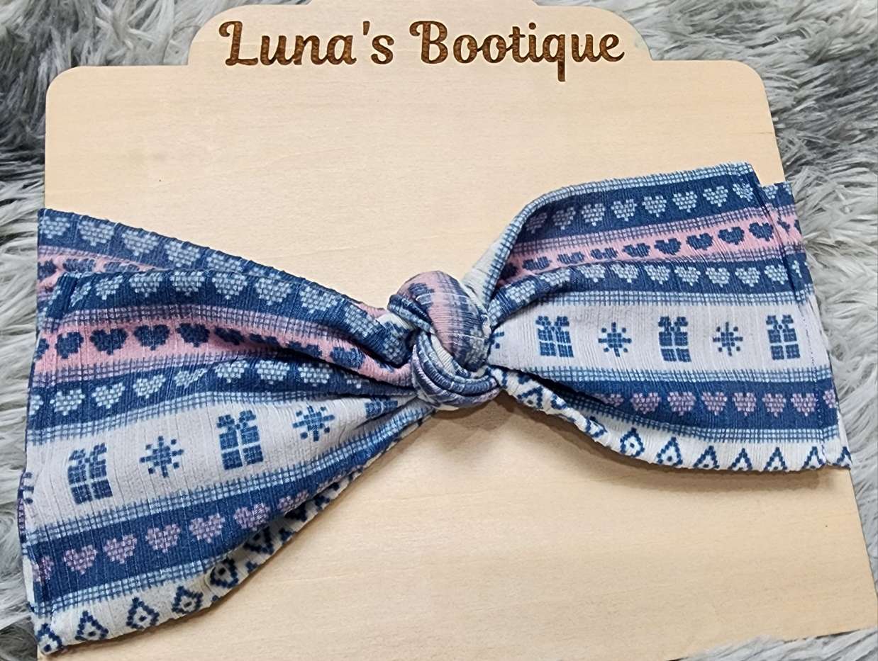 Up To Snow Good: T-Shirt & Legging Set with matching Headband