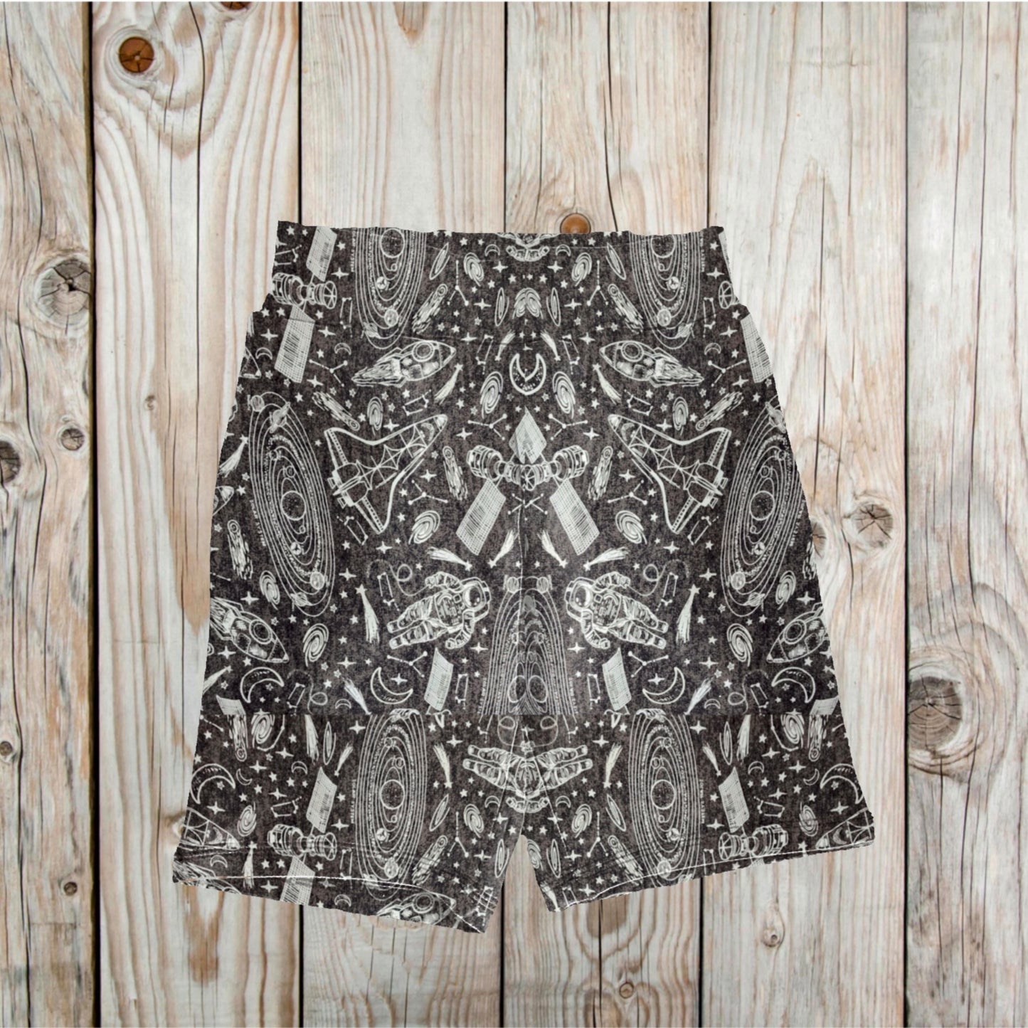 Cosmic Comfort: Glow-in-the-Dark Short Set