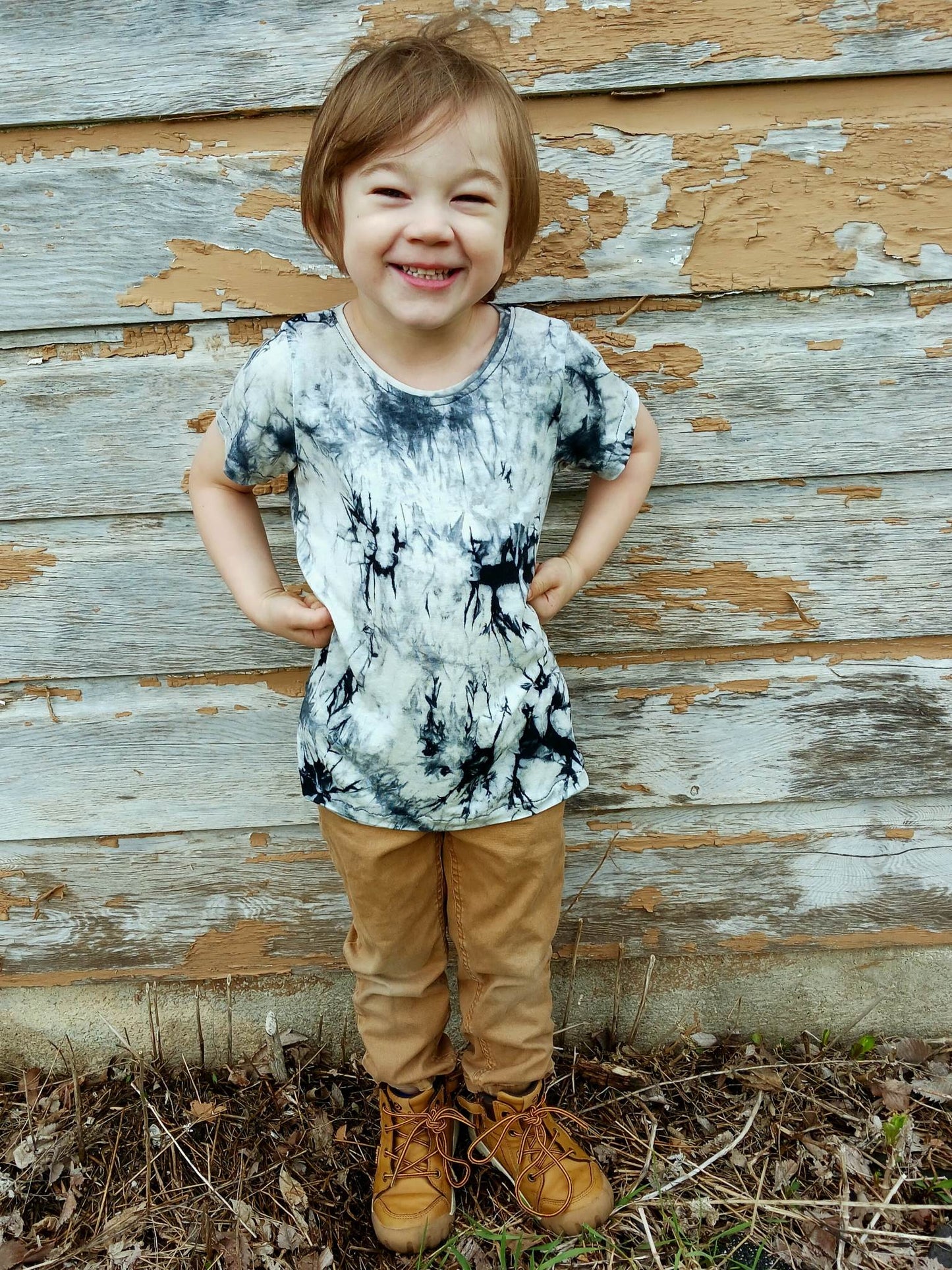 Stormy Nights Tie-Dye Perfect T (2T-5T)