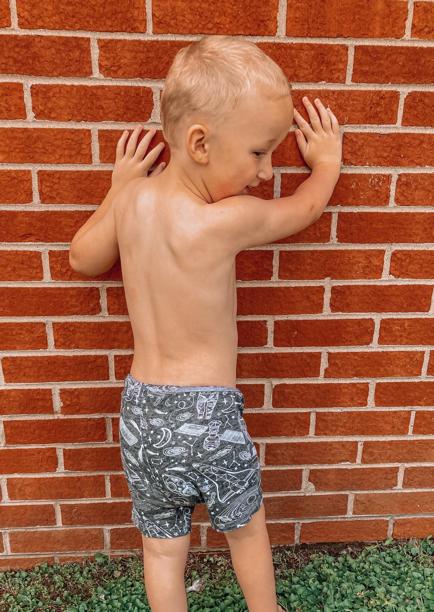 Cosmic Comfort: Glow-in-the-Dark Short Set