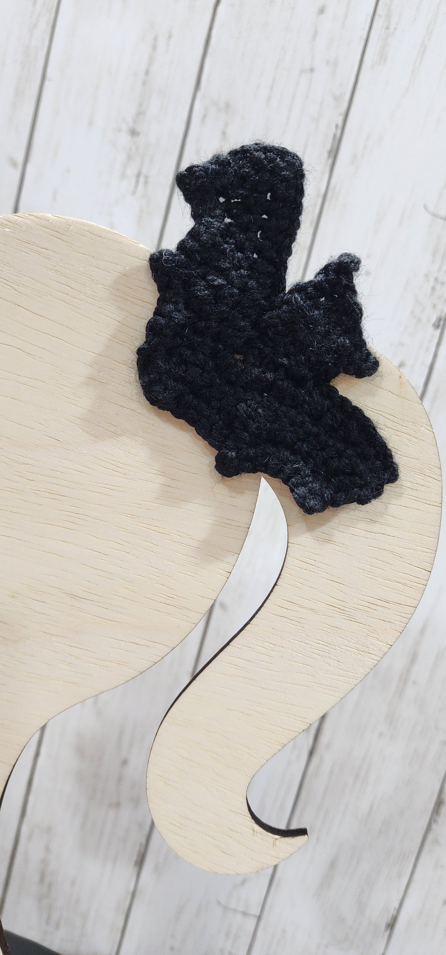 Crochet Bat Clips