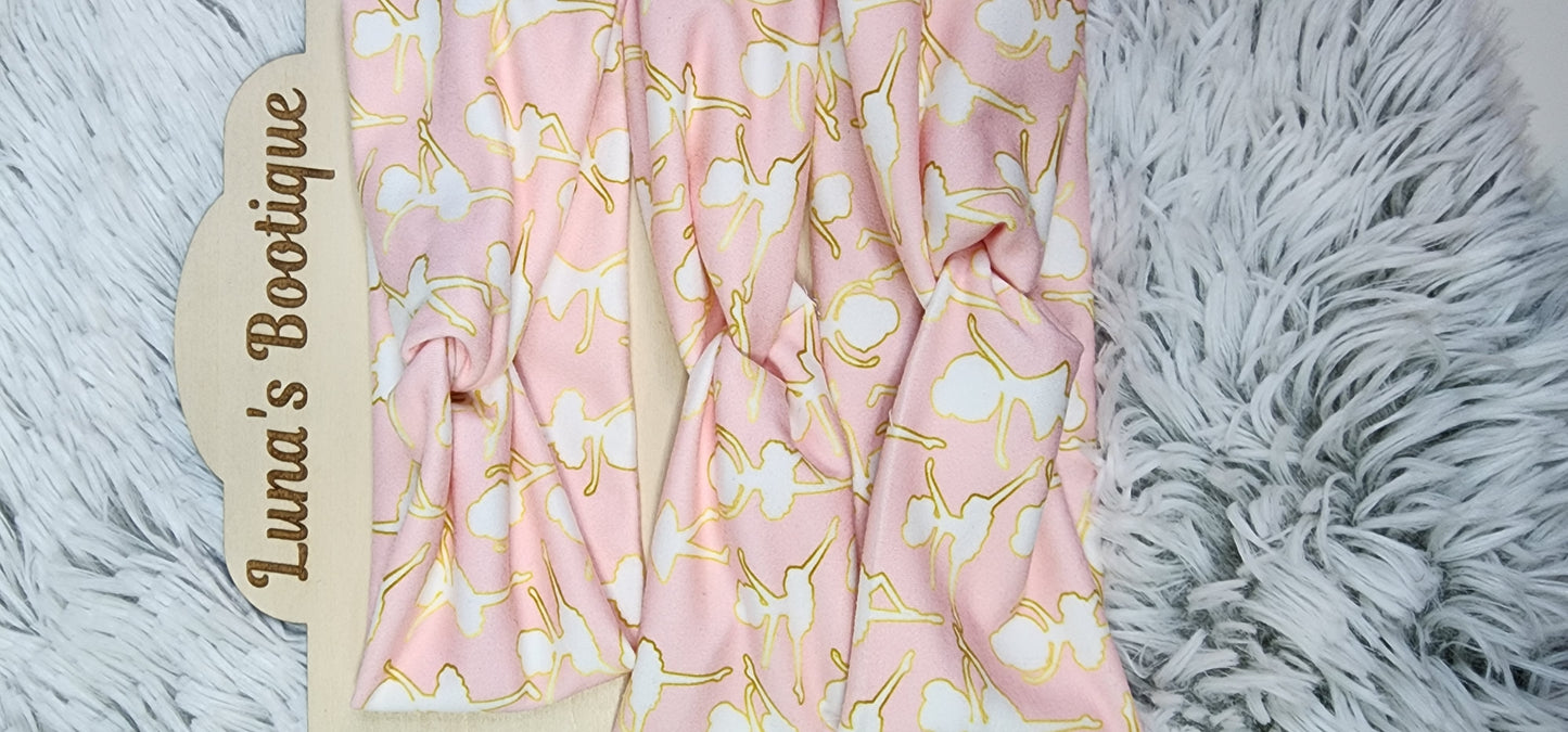 Tiny Dancer: Pink Ballerina Twist Headband