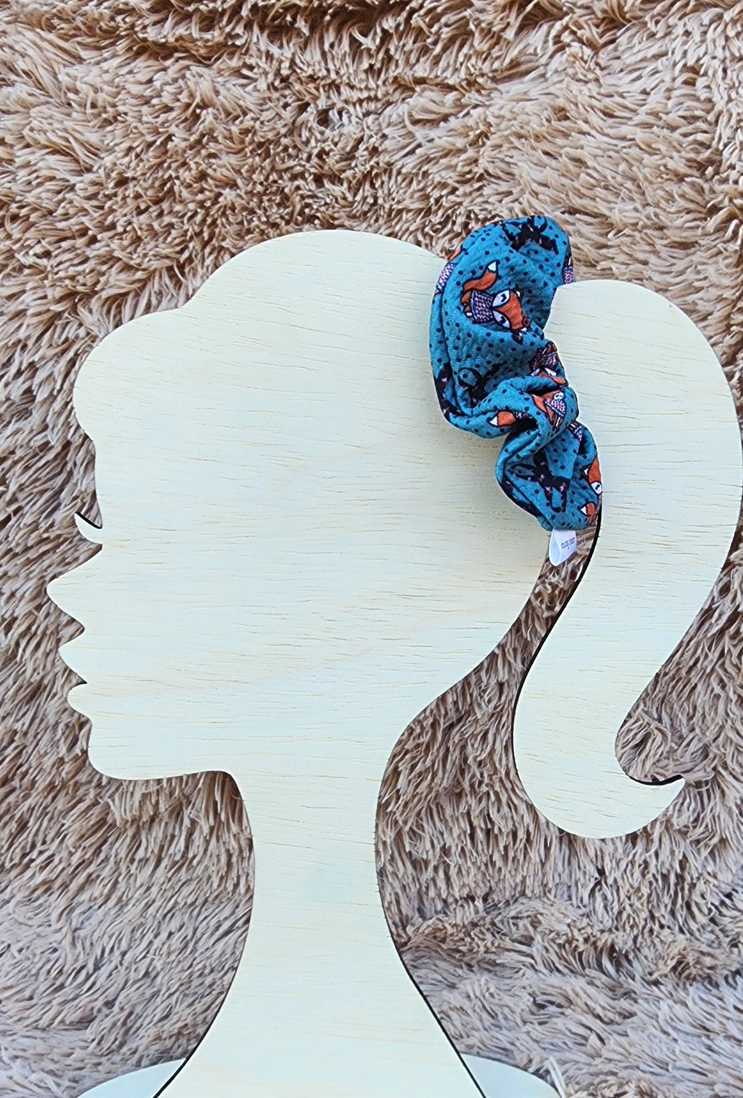 Forest Fox Scrunchie