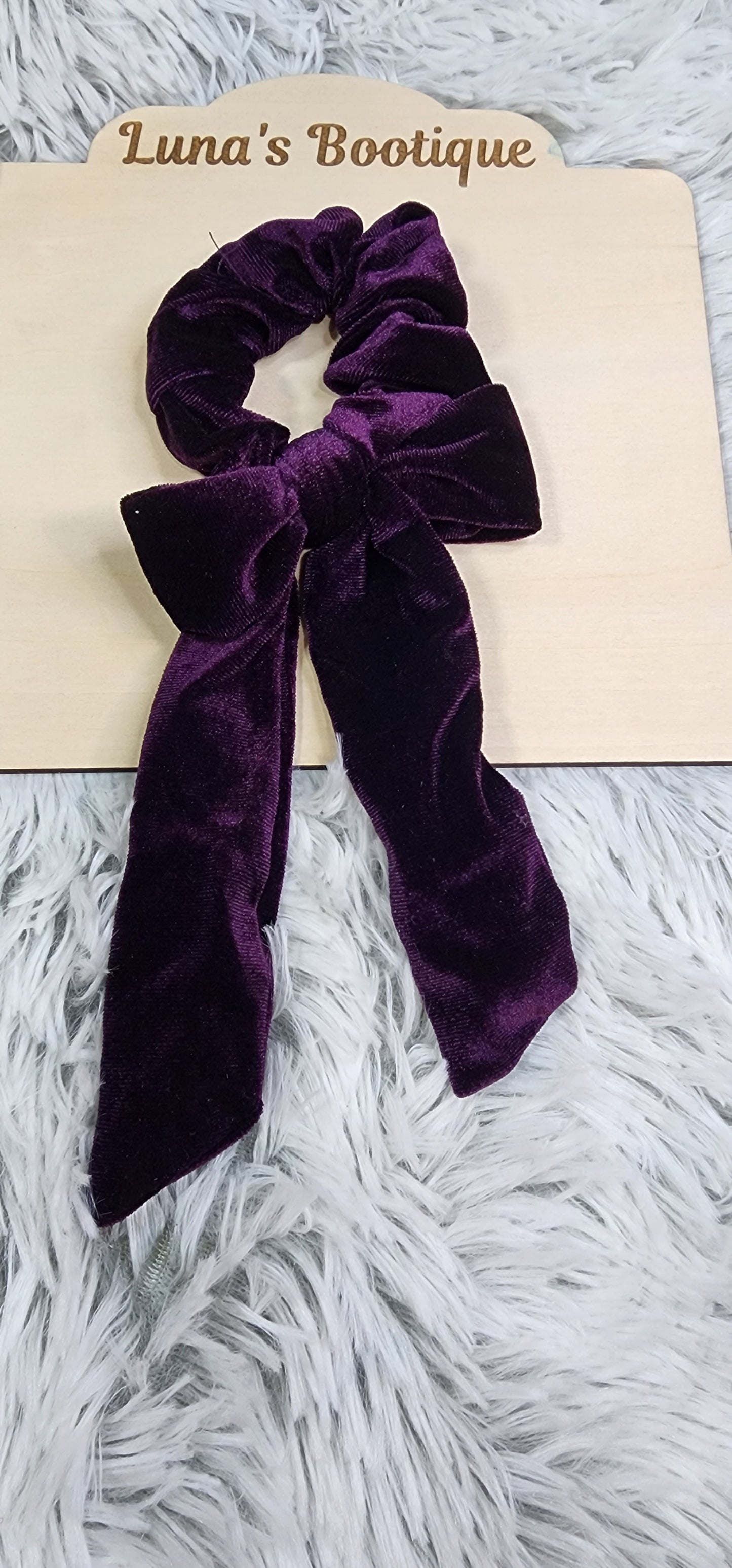 Velvet Sailor Scrunchies