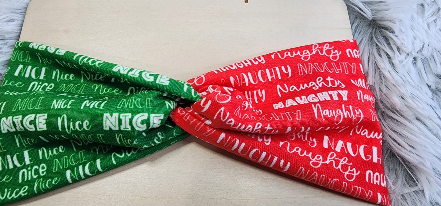 Naughty or Nice: Twist Headband