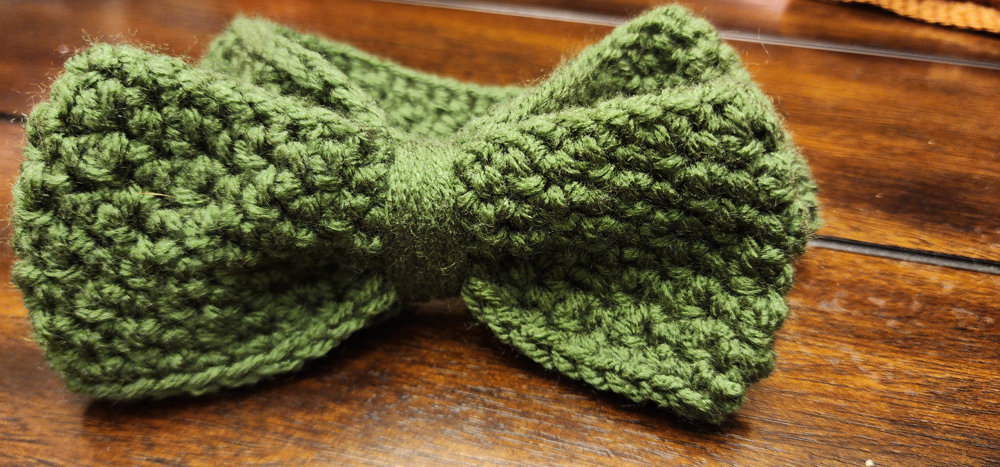 Sweet and Soft Crochet Baby Bow Headband (0-3M)