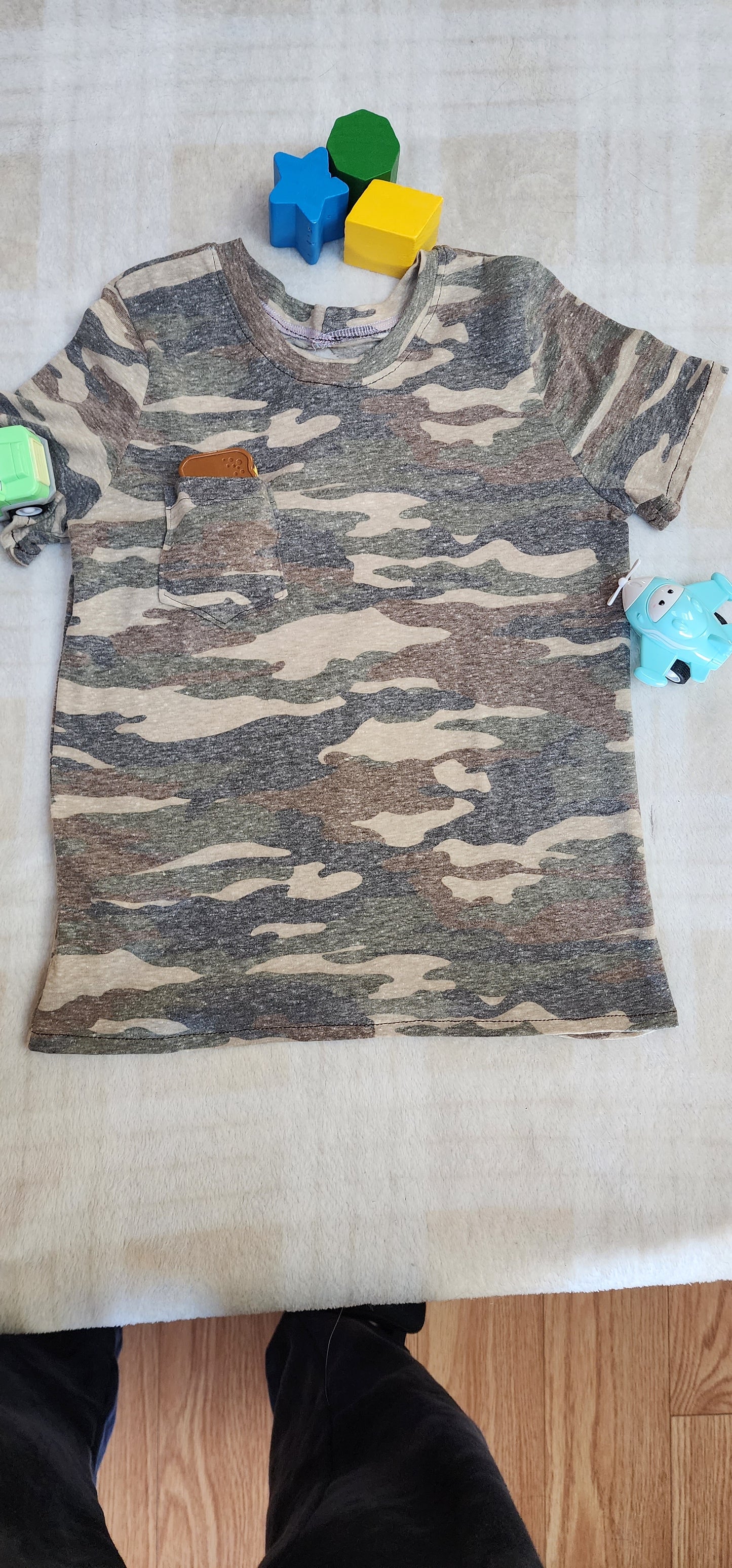 Tiny Trooper Camo Classic Tee for Toddlers