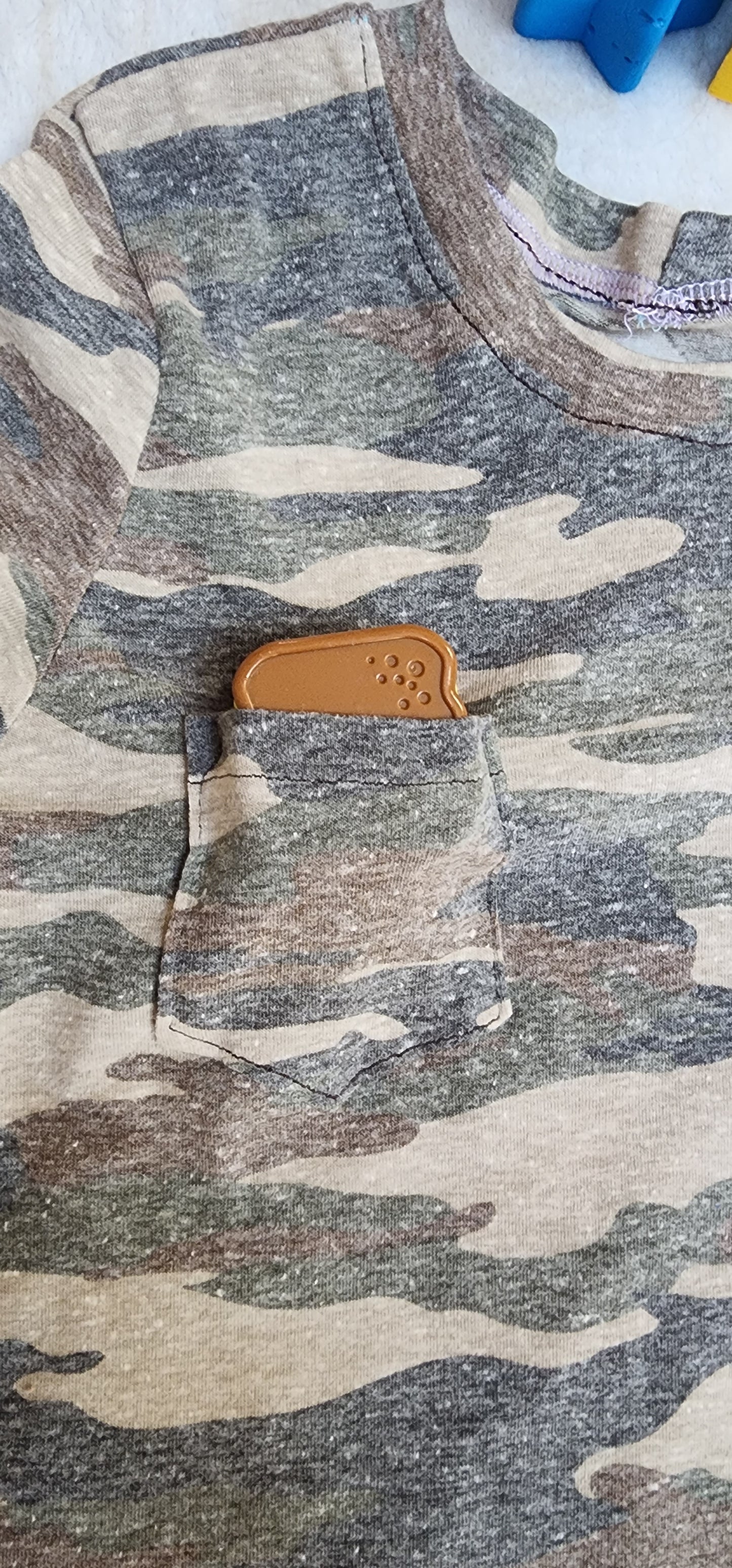 Tiny Trooper Camo Classic Tee for Toddlers