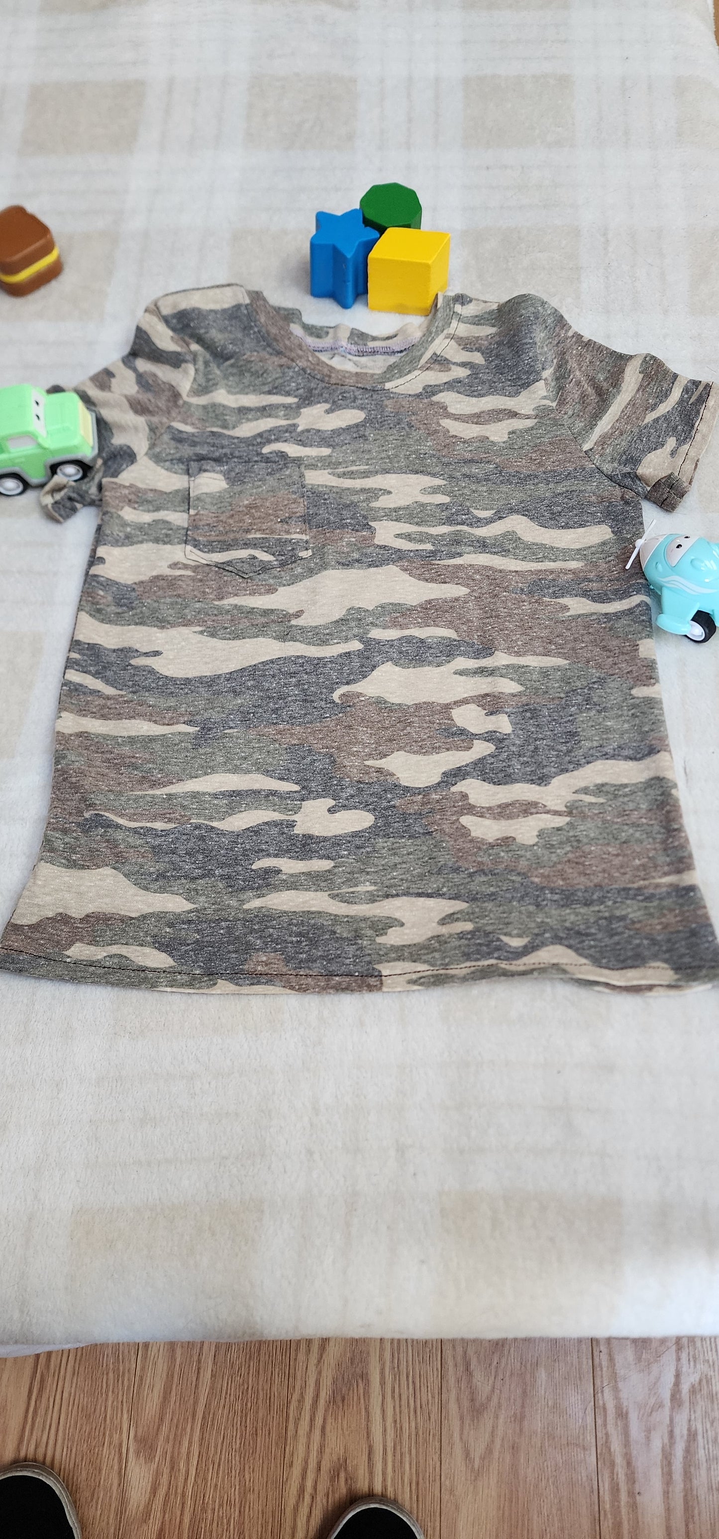 Tiny Trooper Camo Classic Tee for Toddlers