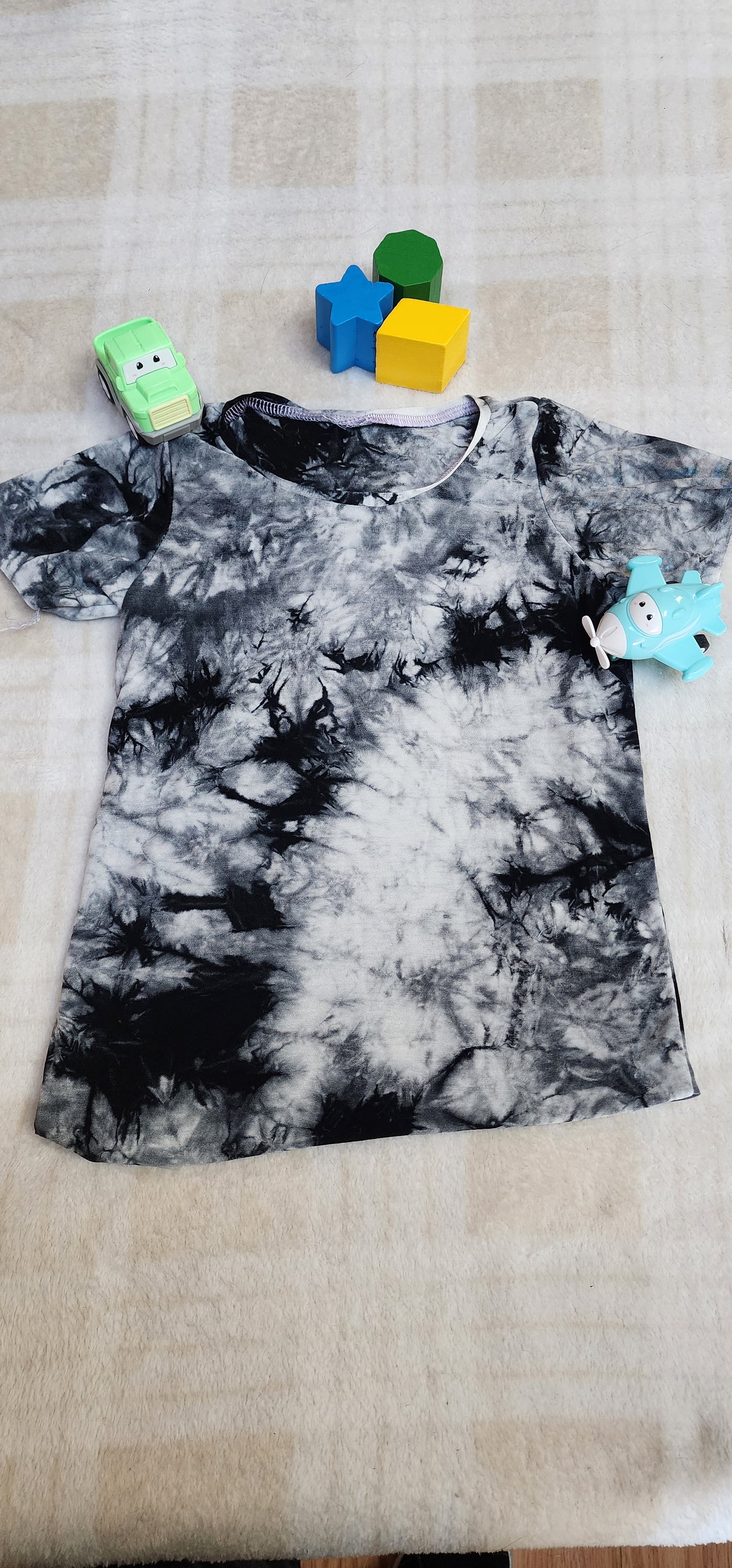 Stormy Nights Tie-Dye Perfect T (2T-5T)