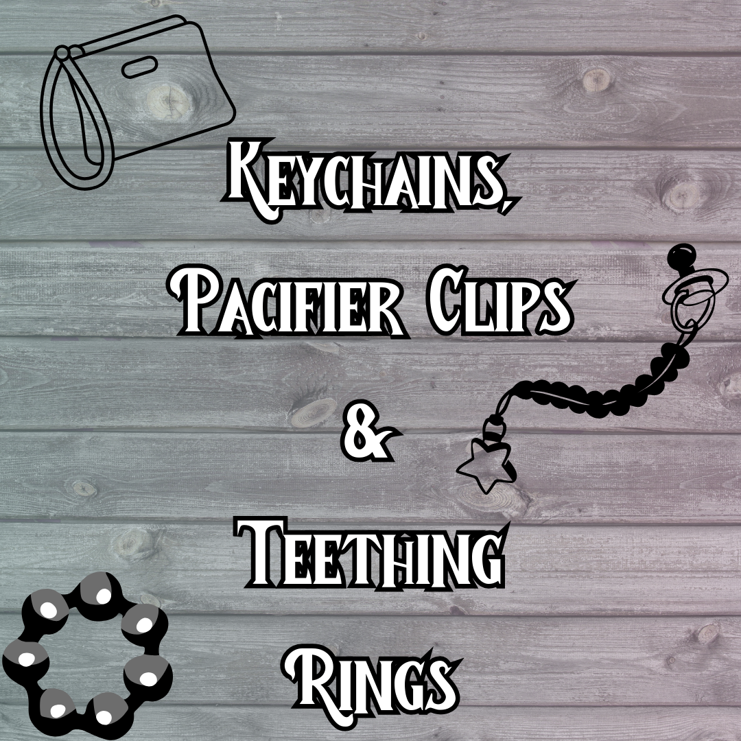 Keychain, Paci Clip & Teether Collection Photo
