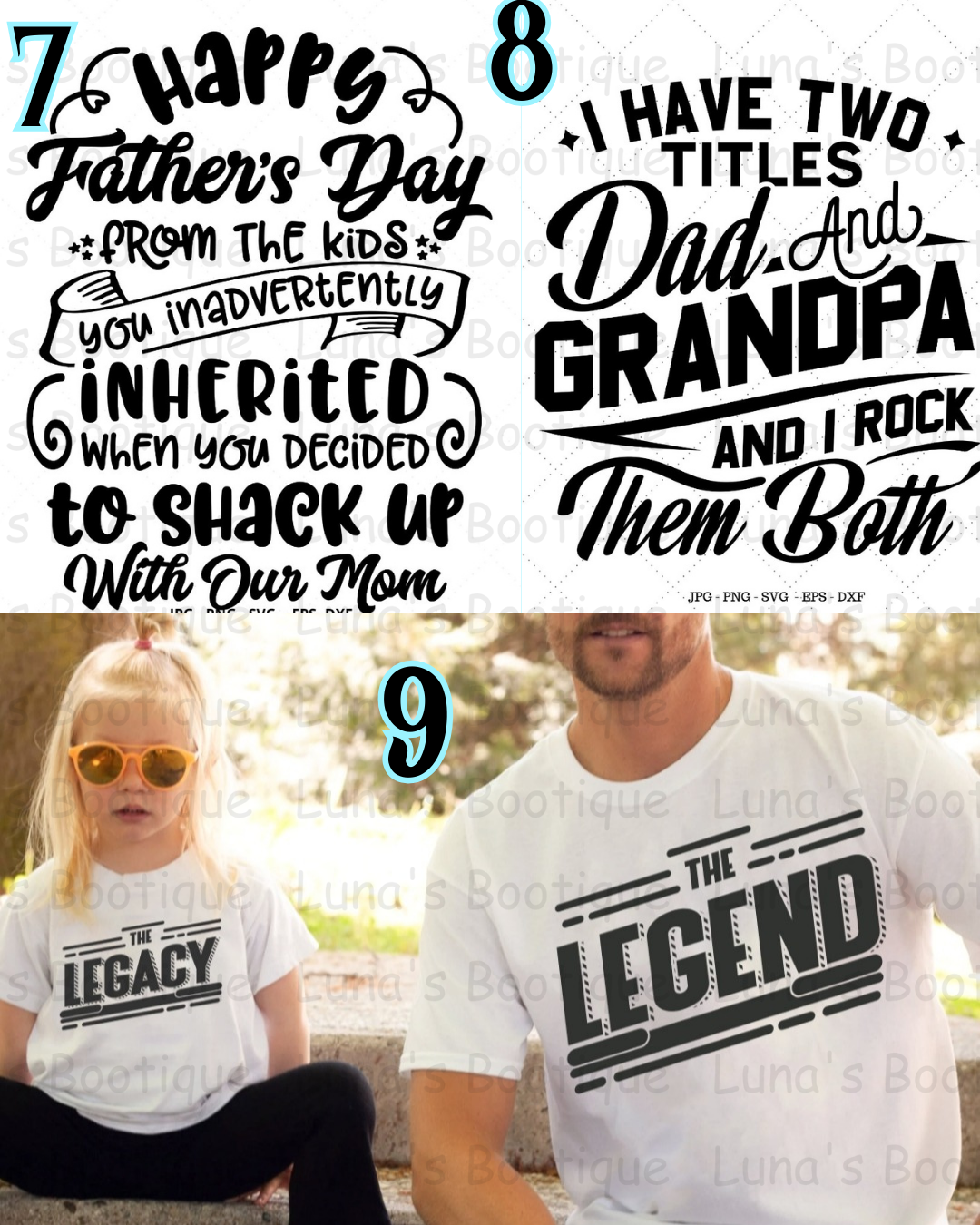 Father's Day Pre-Order: May 3rd to May 12th
