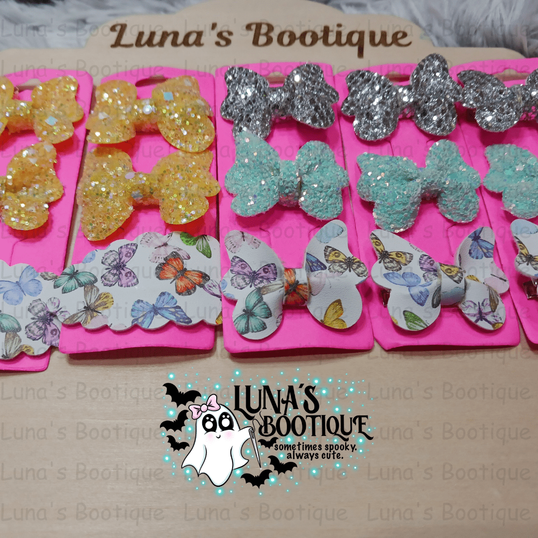 Tripple Butterfly Hairclips