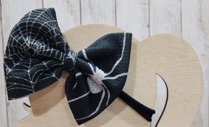 Spooky 2Tone Puff Bows