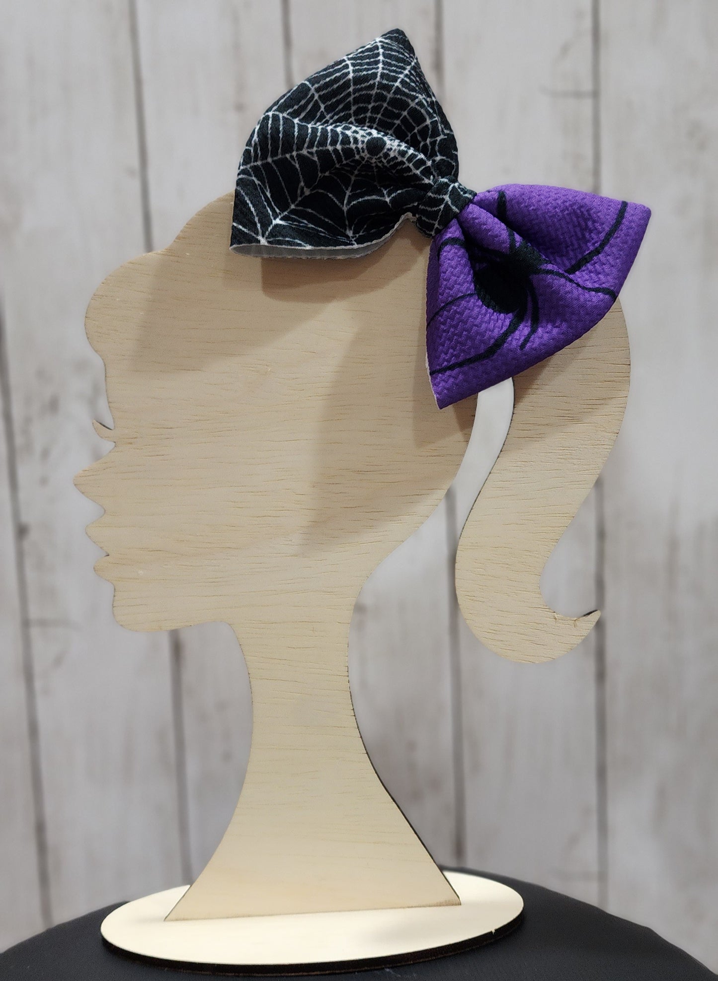 Spooky 2Tone Puff Bows