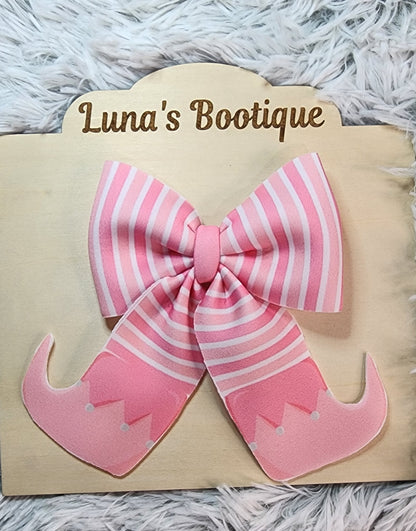 Santa & Elf Sailor Bows