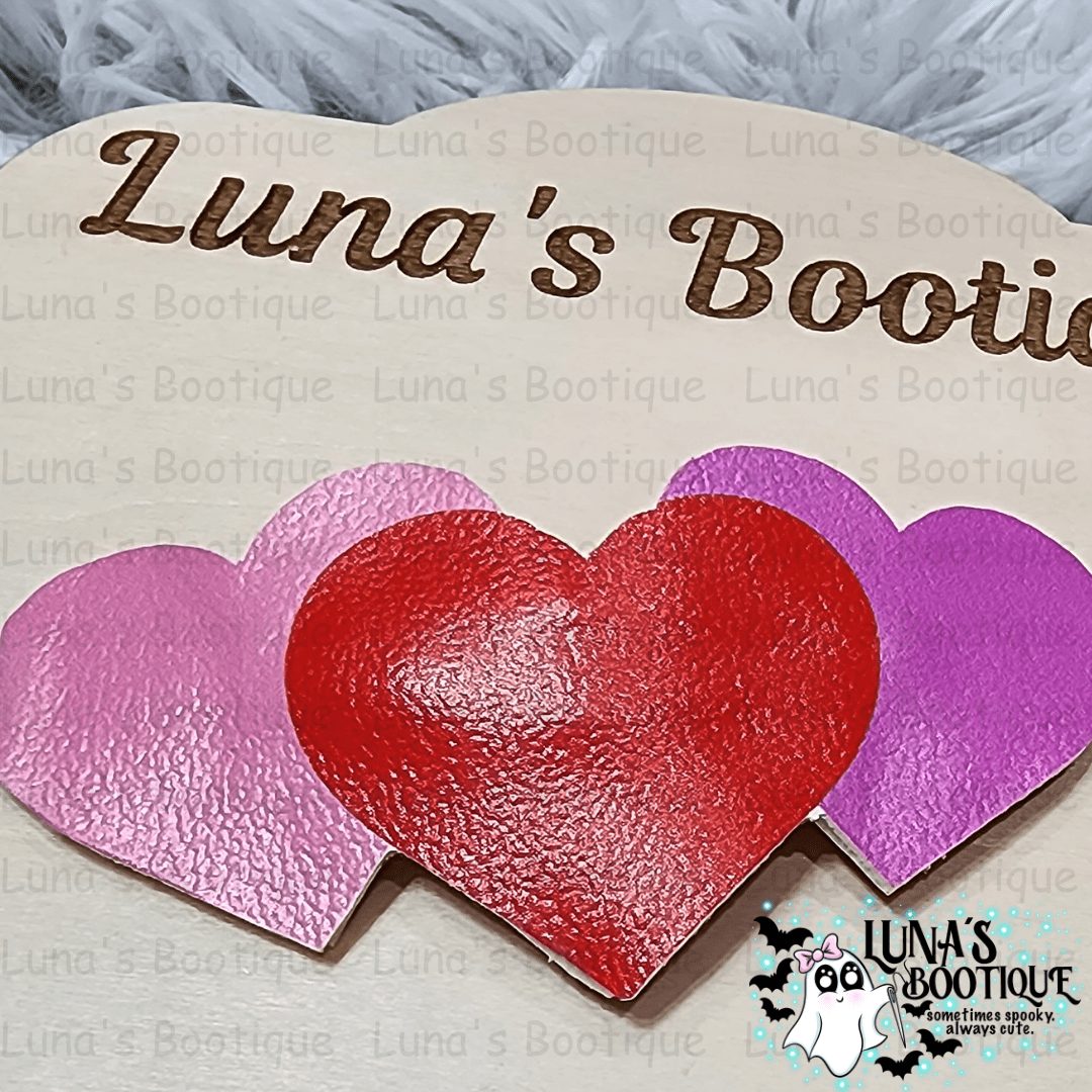 Tripple Heart Hair Clip