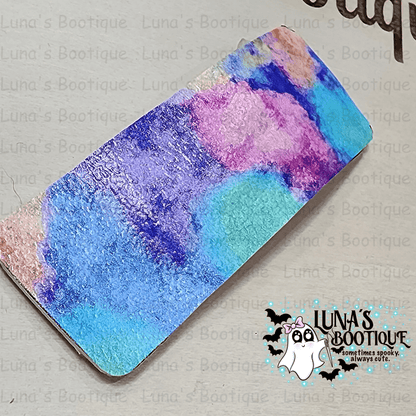 Pastel Paint Splatter Hairclip