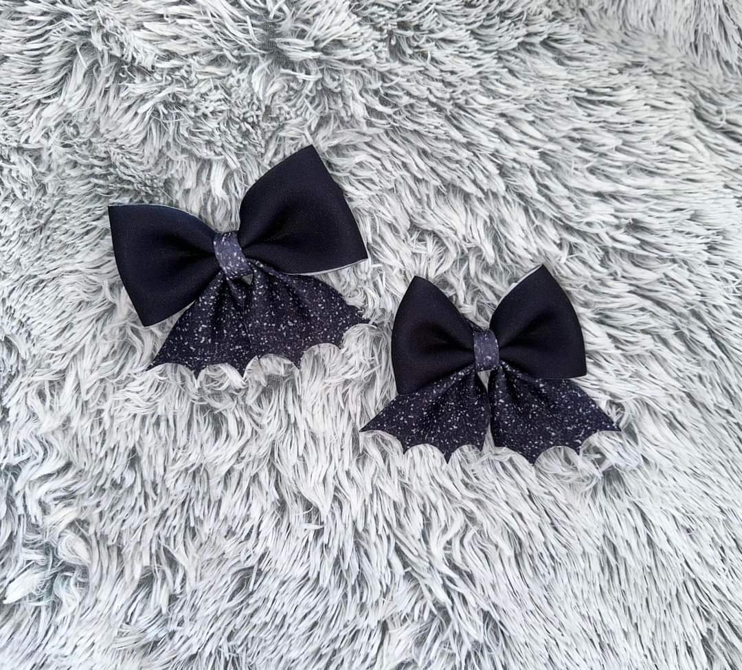 Glitter Bat Sailor Bows