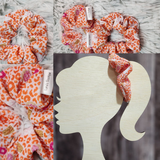 DD Coffee & Donut Scrunchie