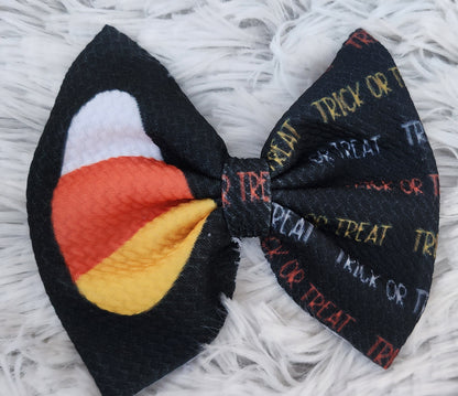 Spooky 2Tone Puff Bows