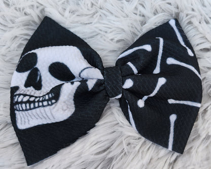 Spooky 2Tone Puff Bows