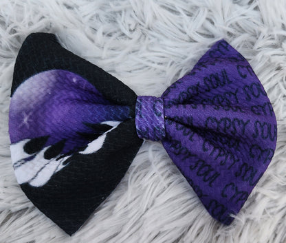 Spooky 2Tone Puff Bows
