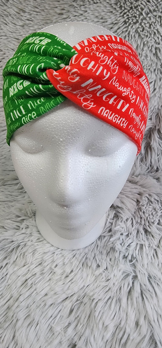 Naughty or Nice: Twist Headband