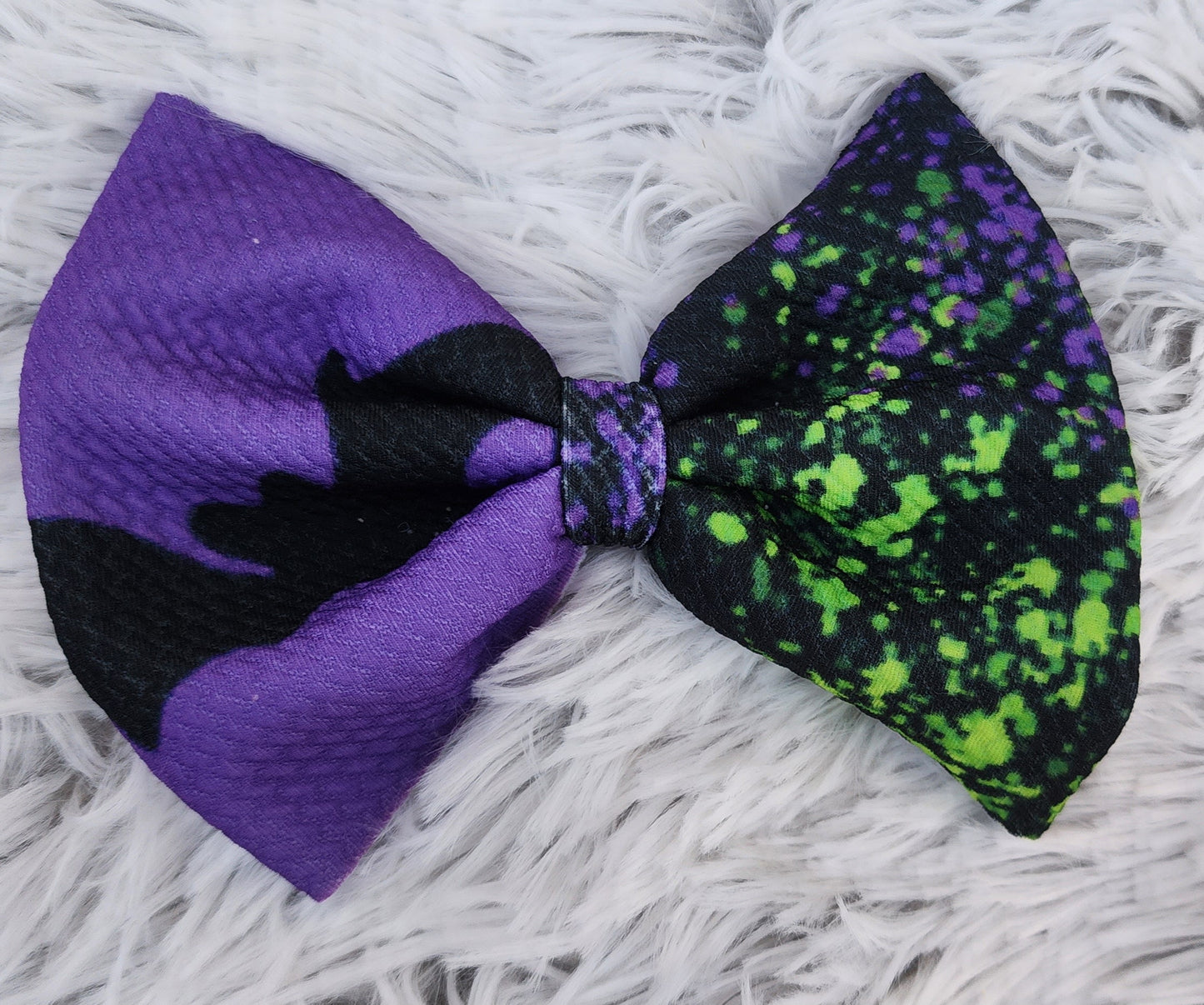 Spooky 2Tone Puff Bows