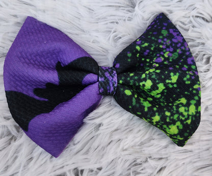 Spooky 2Tone Puff Bows