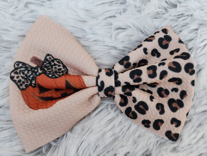 Spooky 2Tone Puff Bows