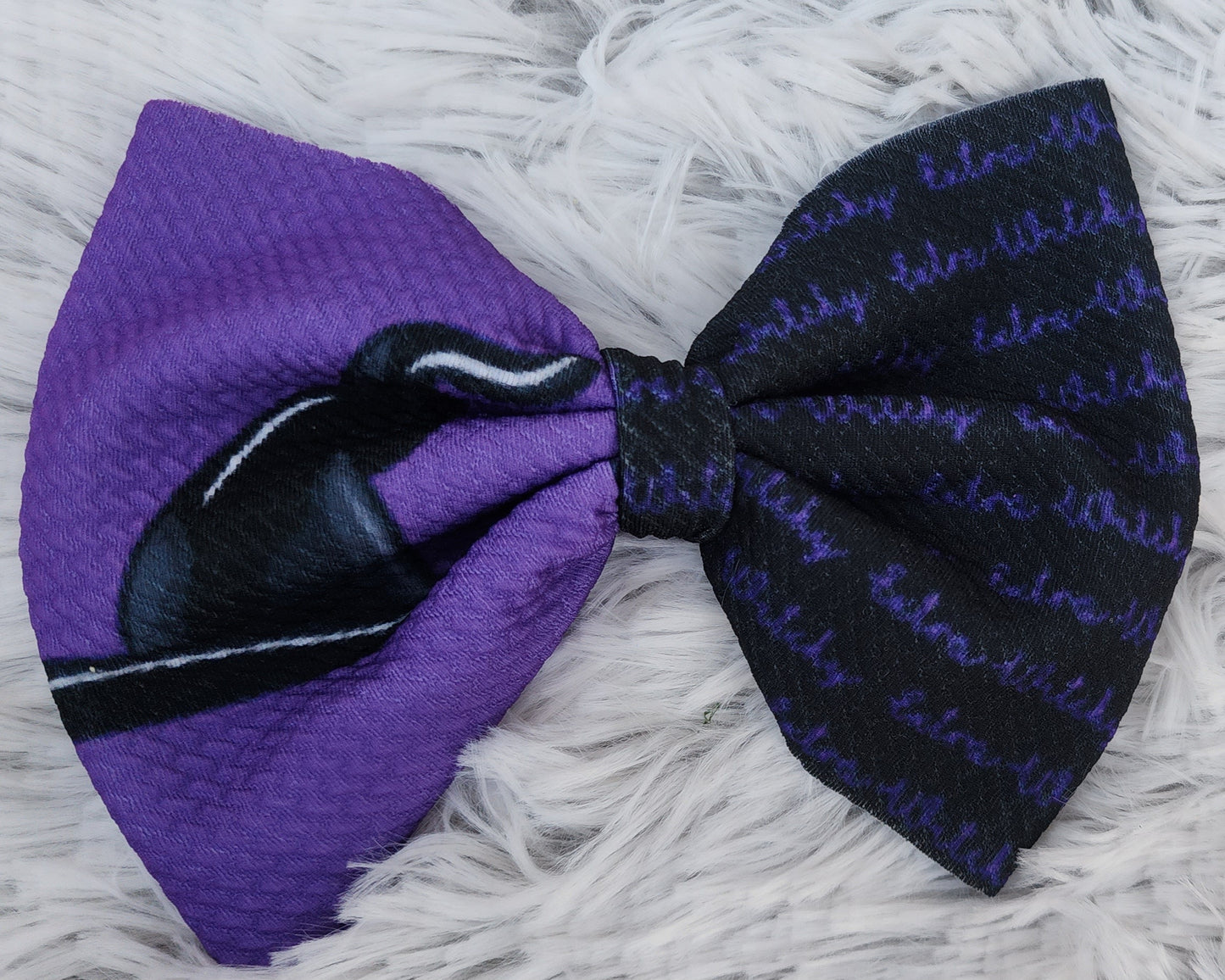 Spooky 2Tone Puff Bows
