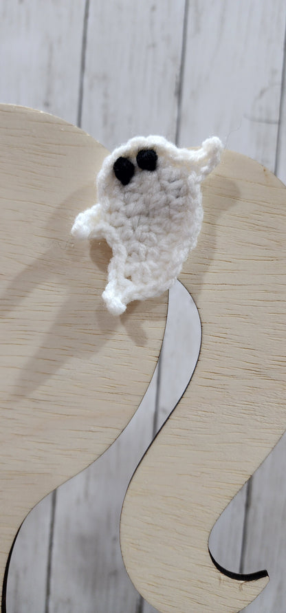 Crochet Ghost Clips