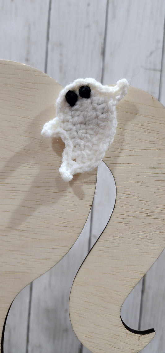 Crochet Ghost Clips