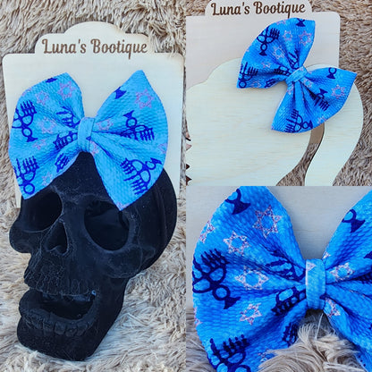 Hanukkah Puff Bow